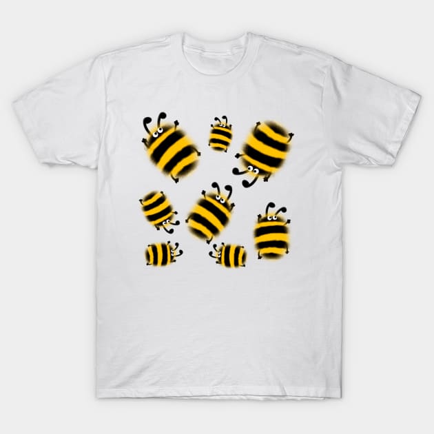 Cute bumblebee T-Shirt by eternalshadeart